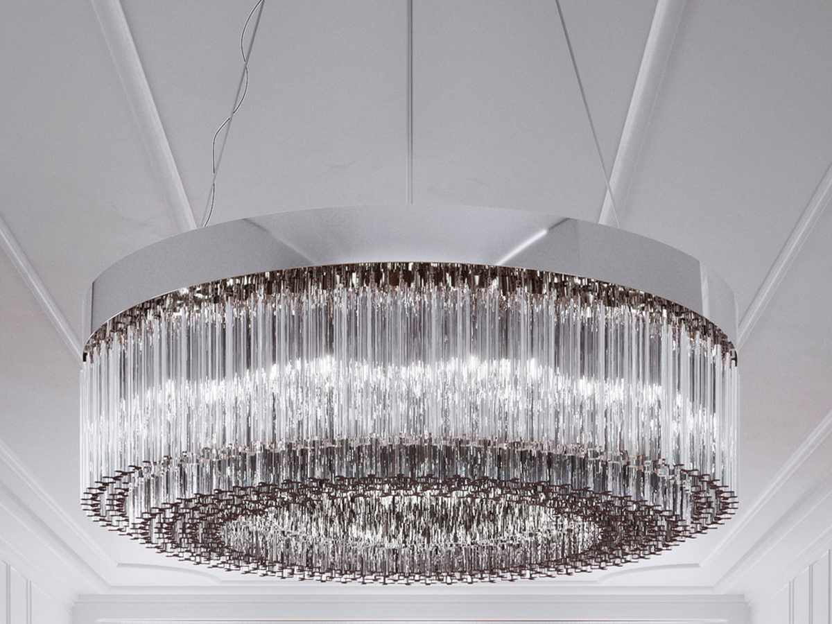 Venini Light Shar Suspension Lamp