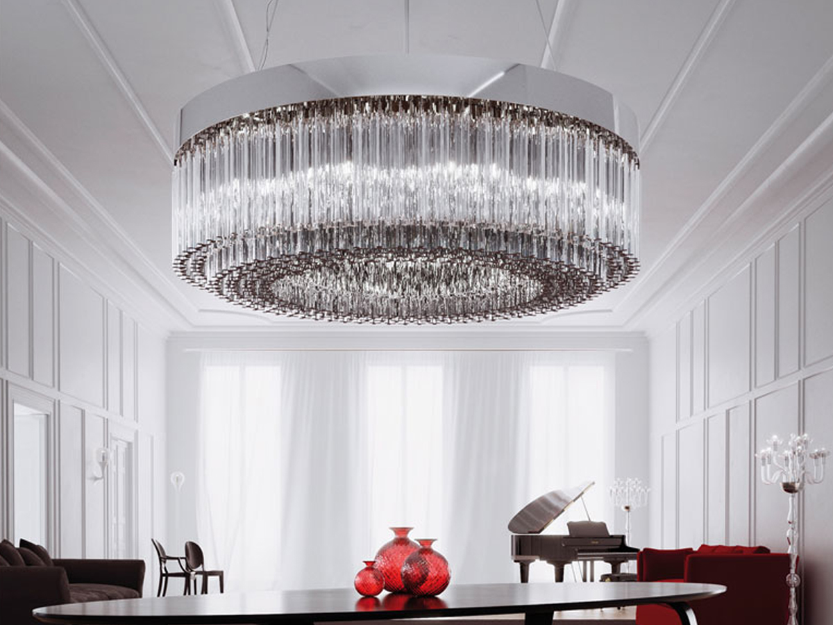 Venini Light Shar Suspension Lamp