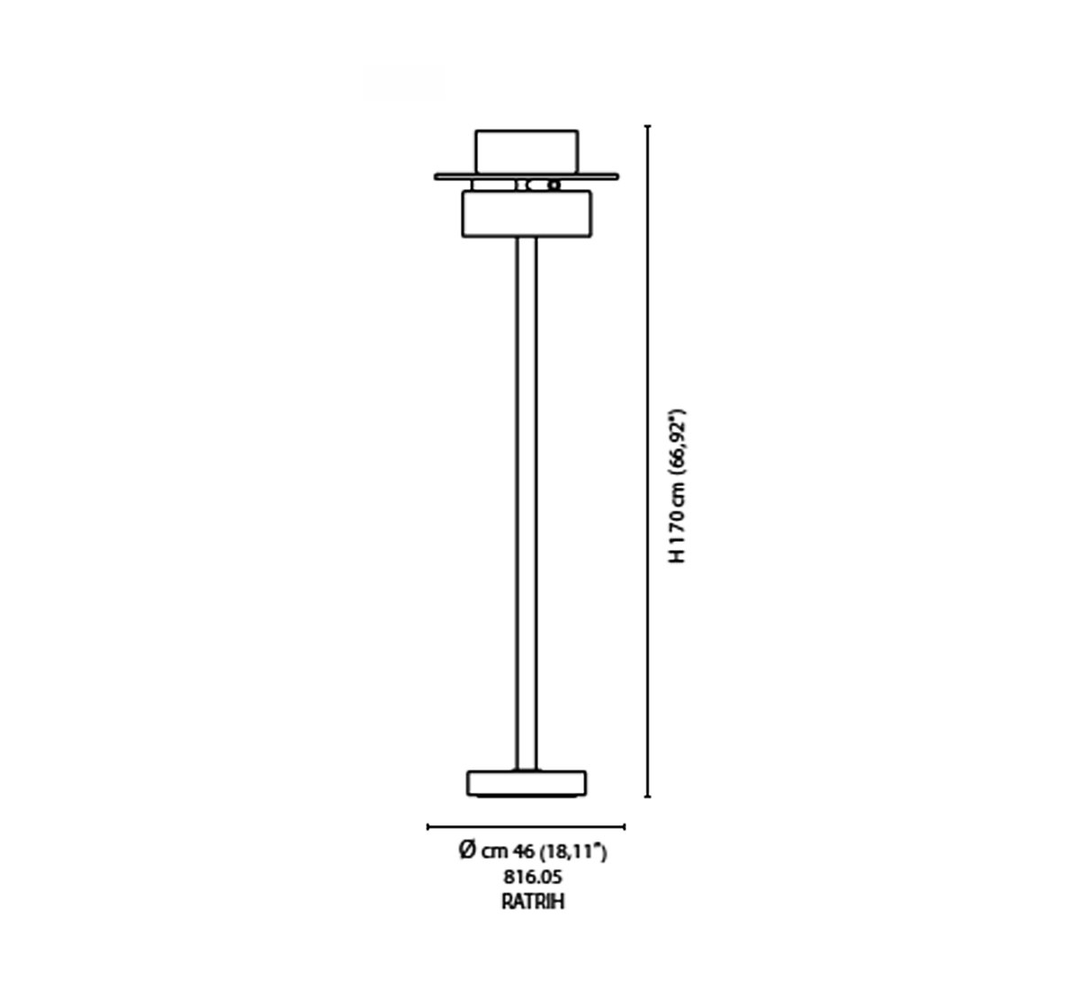 Venini Ratrih Floor Lamp