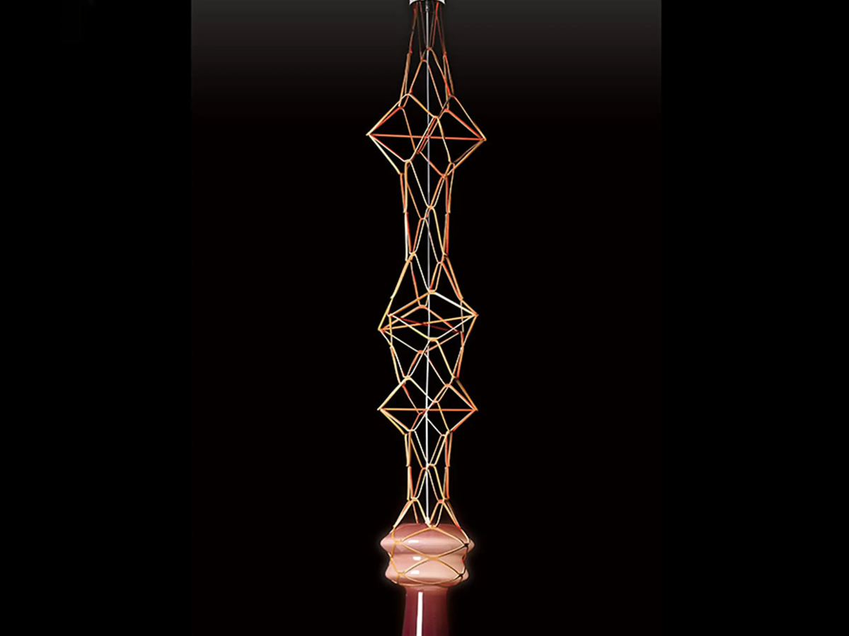Venini Stelle Filanti Suspension Lamp