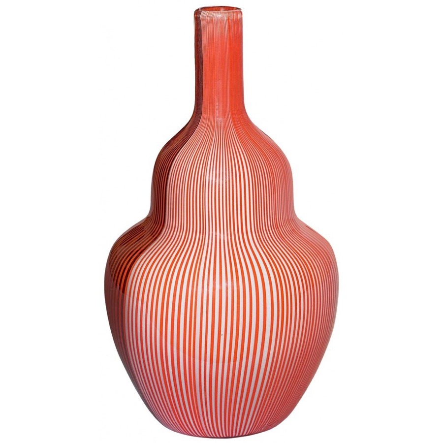 Venini Tessuti Battuti Vase