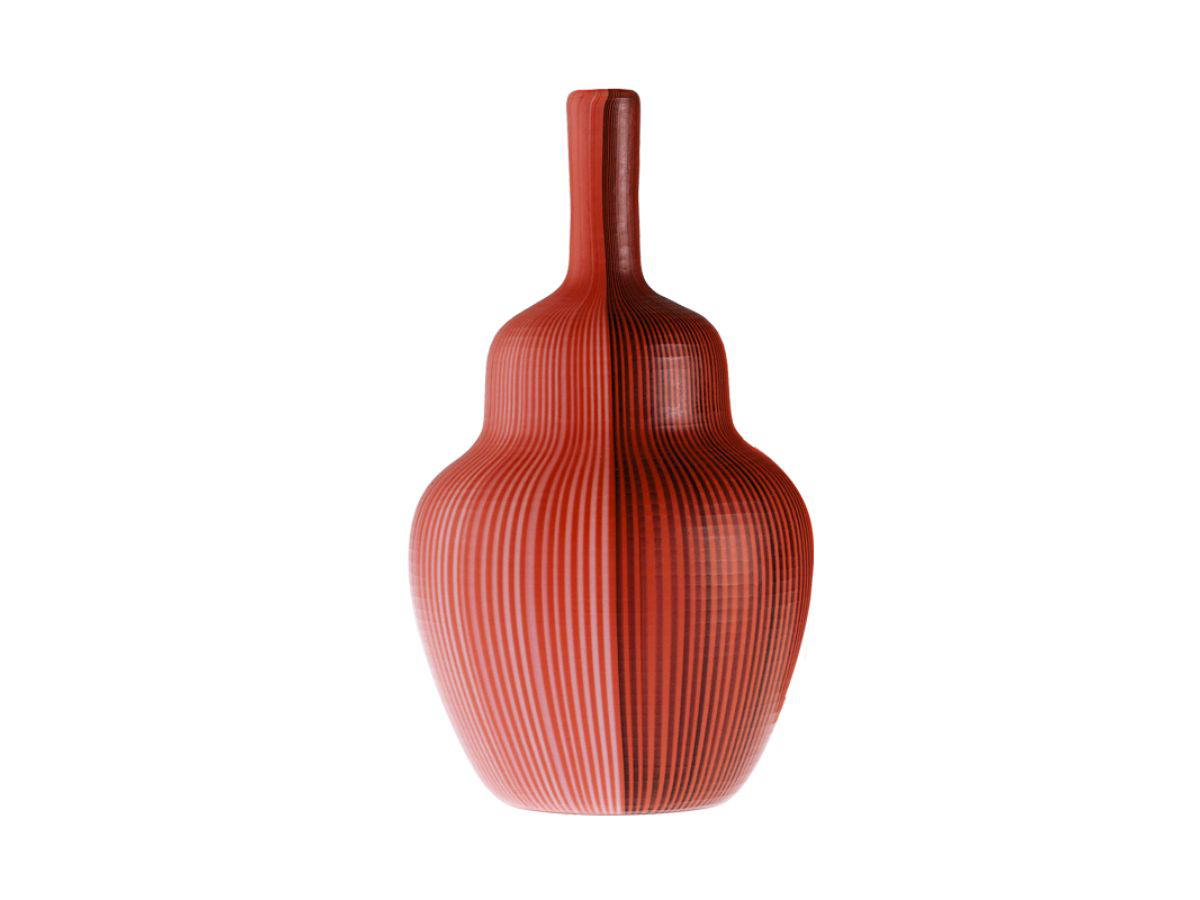 Venini Tessuti Battuti Vase