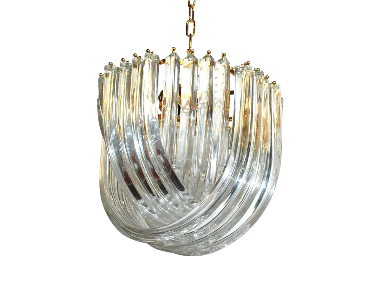 Venini Triedri Suspension Lamp