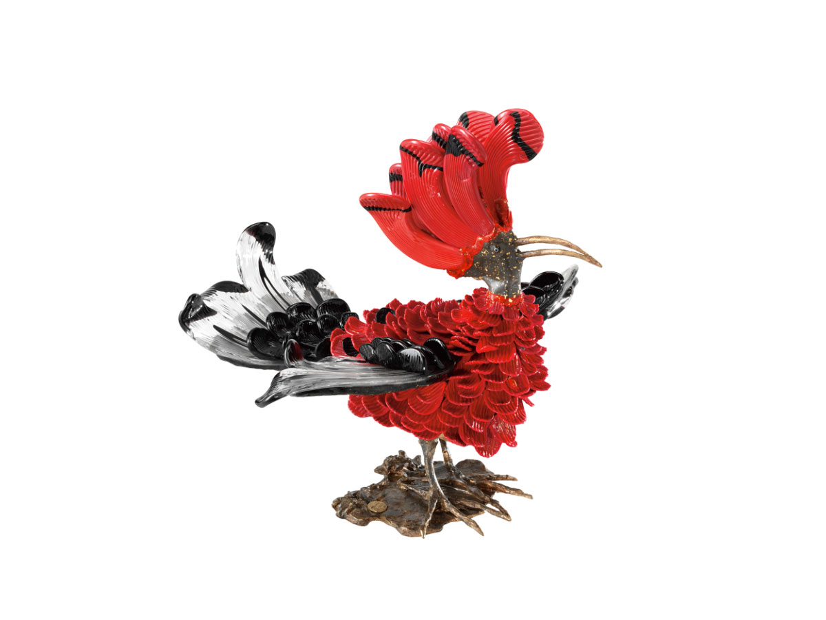 Venini Upupa 41004 Sculpture