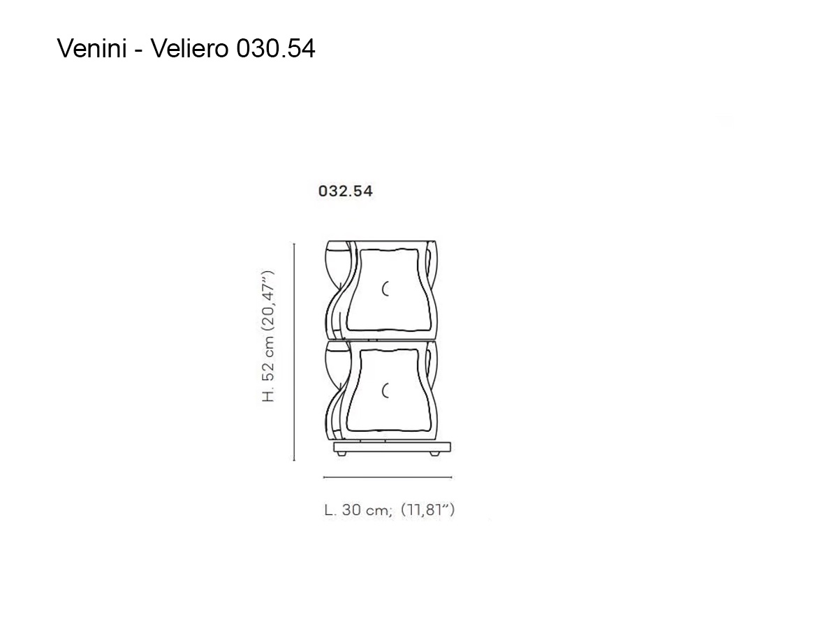 Venini Veliero 03054 Table Lamp