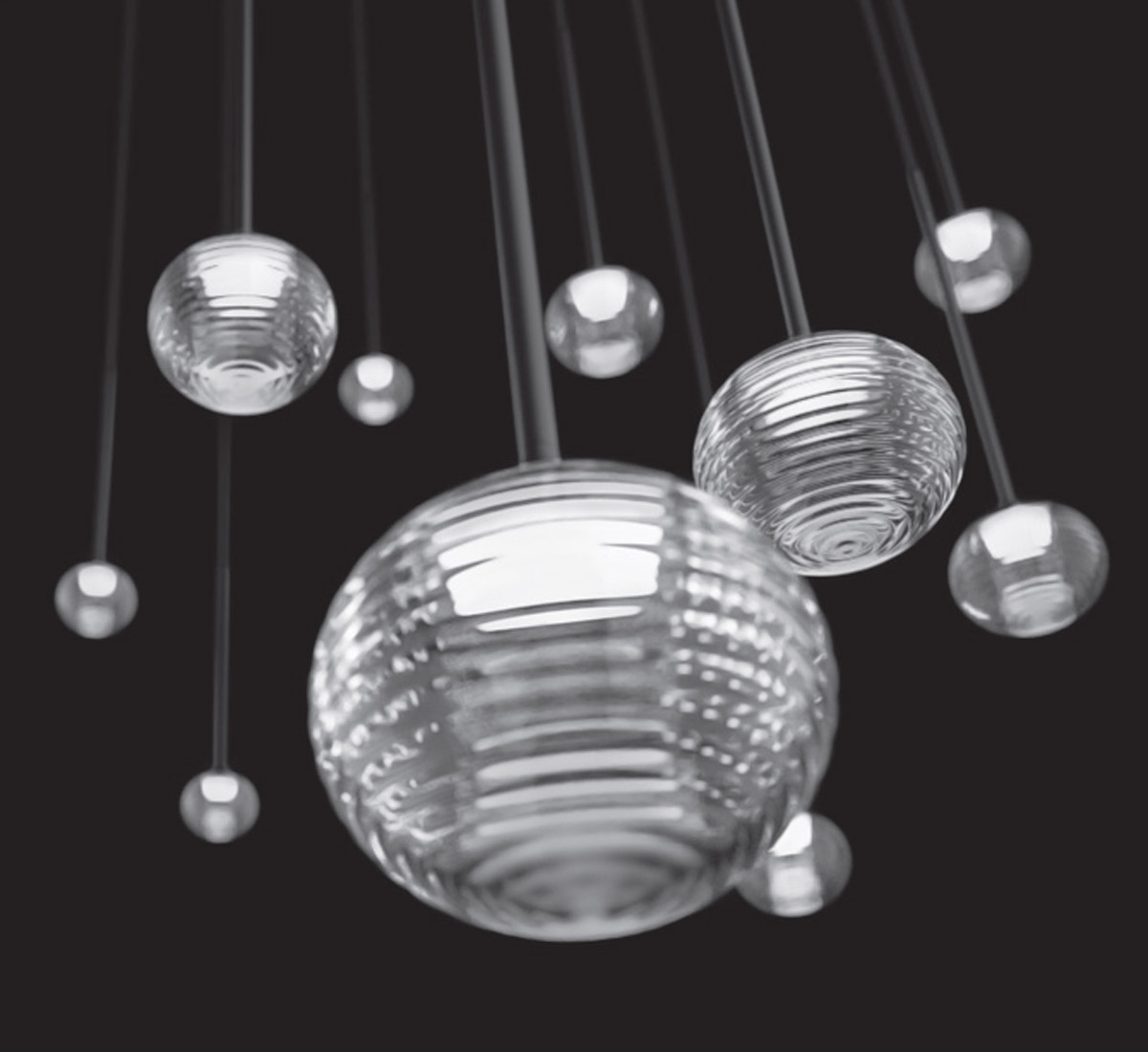 Vibia Algorithm 0875 Suspension Lamps