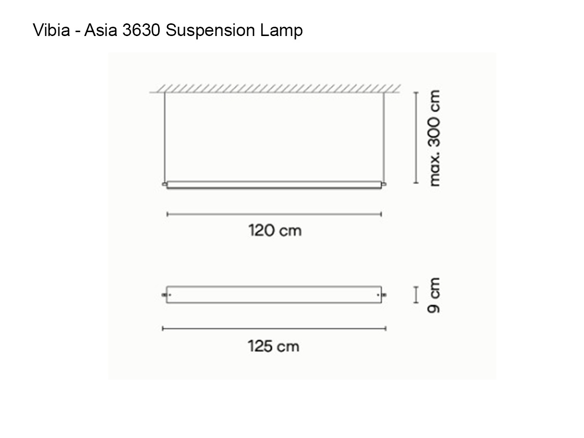 Vibia Asia 3630 Suspension Lamp