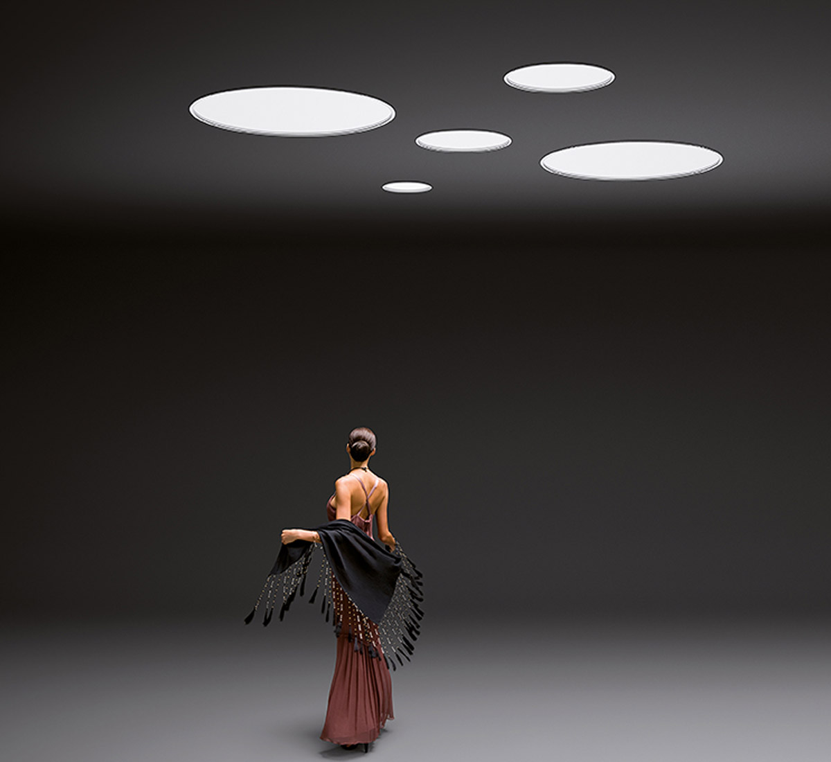 Vibia Big Led 100 Ceiling Lamp