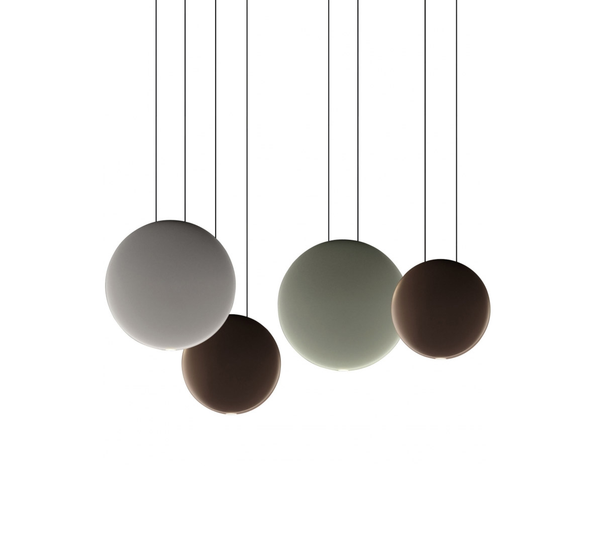 Vibia Cosmos 2515 Composition 4 Suspension Lamp