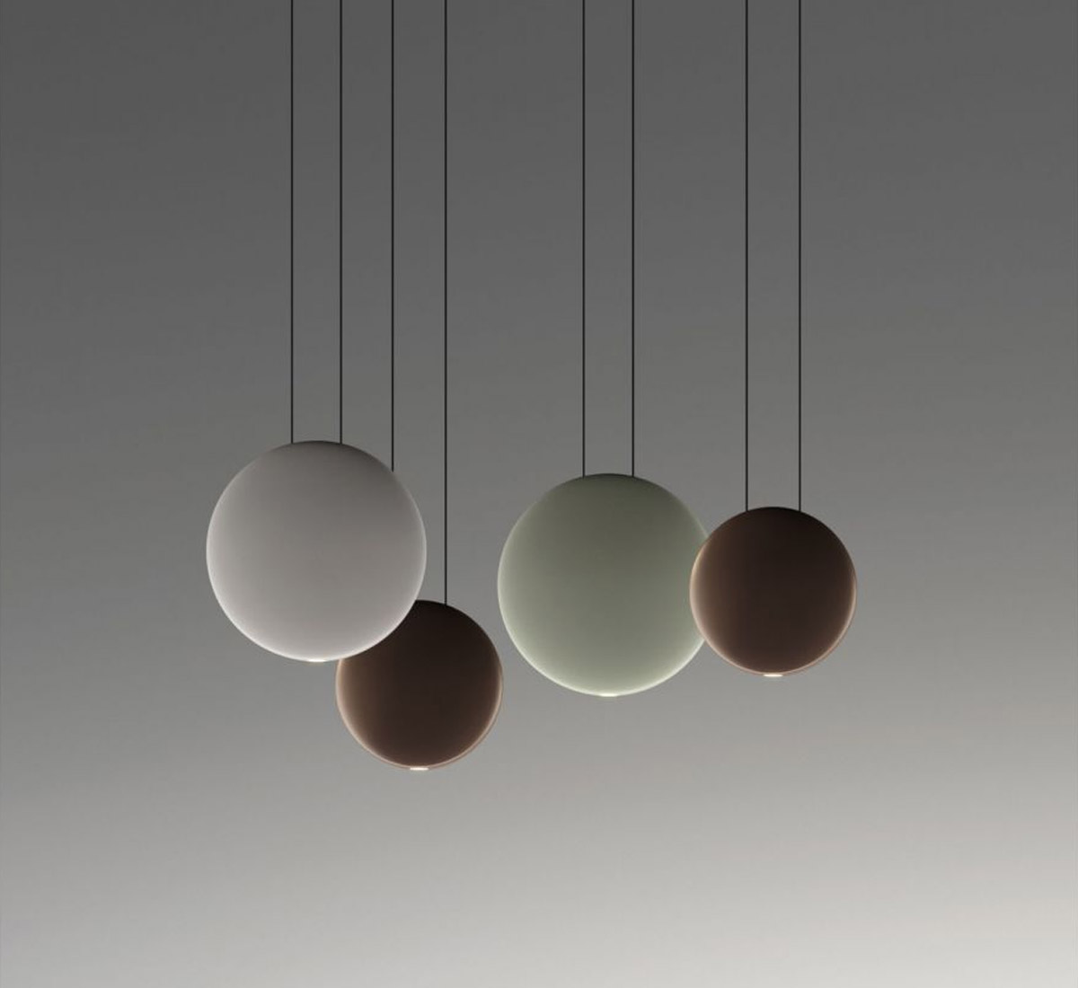 Vibia Cosmos 2515 Composition 4 Suspension Lamp