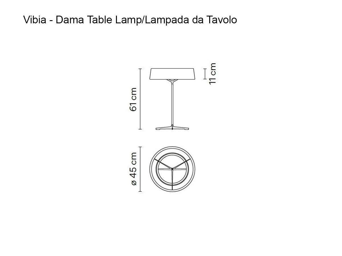 Vibia Dama Table Lamp