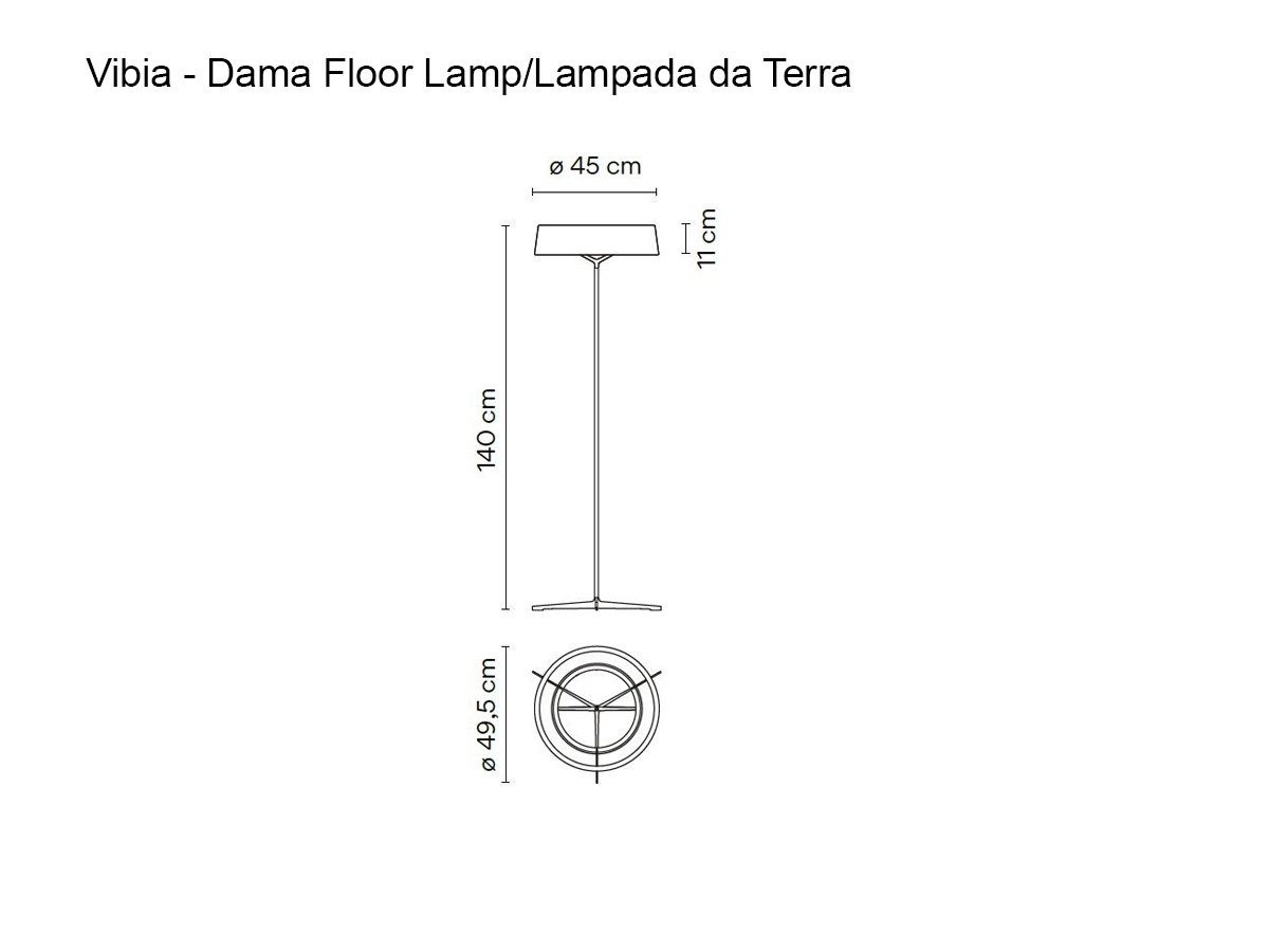 Vibia Dama Floor Lamp