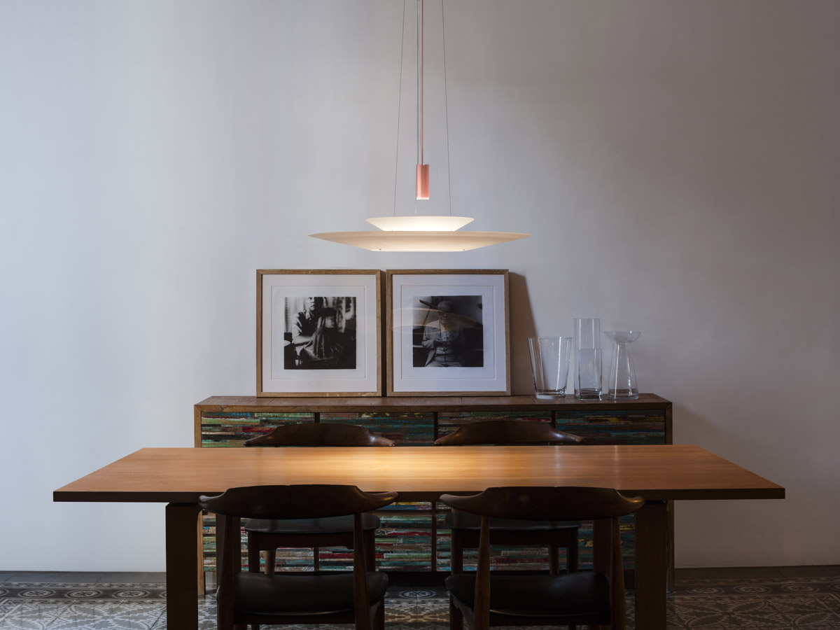 Vibia Flamingo 1540 Suspension Lamp Copper