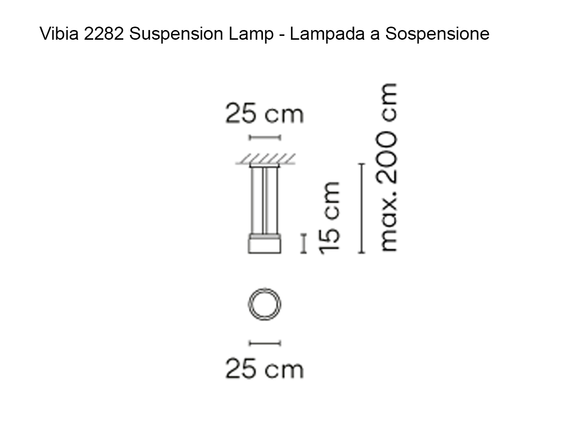 Vibia Guise 2282 Suspension Lamp