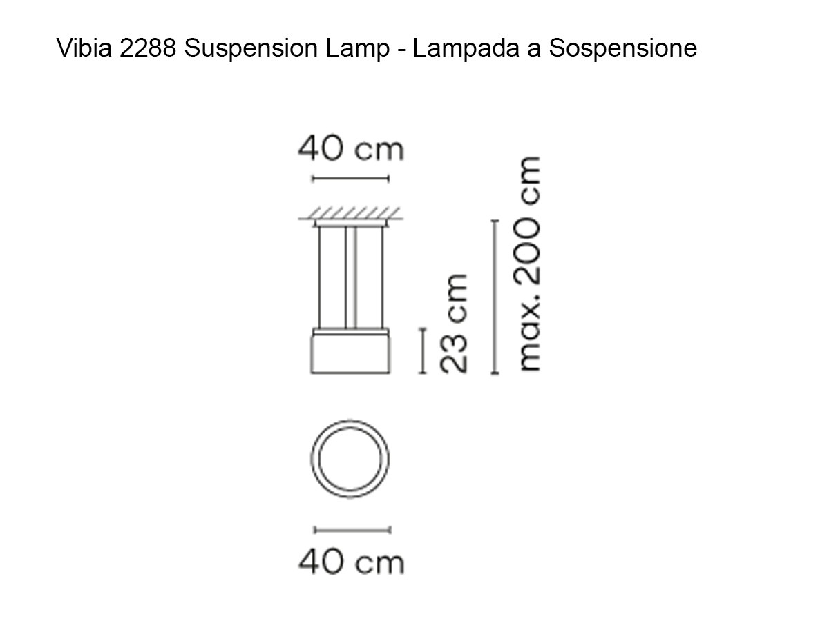 Vibia Guise 2288 Suspension Lamp