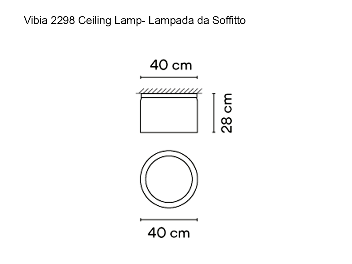 Vibia Guise 2298 Ceiling Lamp