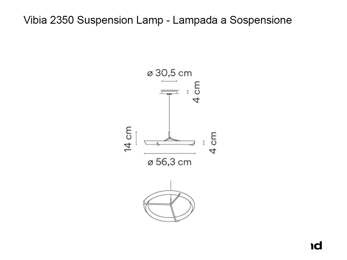 Vibia Halo Jewel 2350 Suspension Lamp