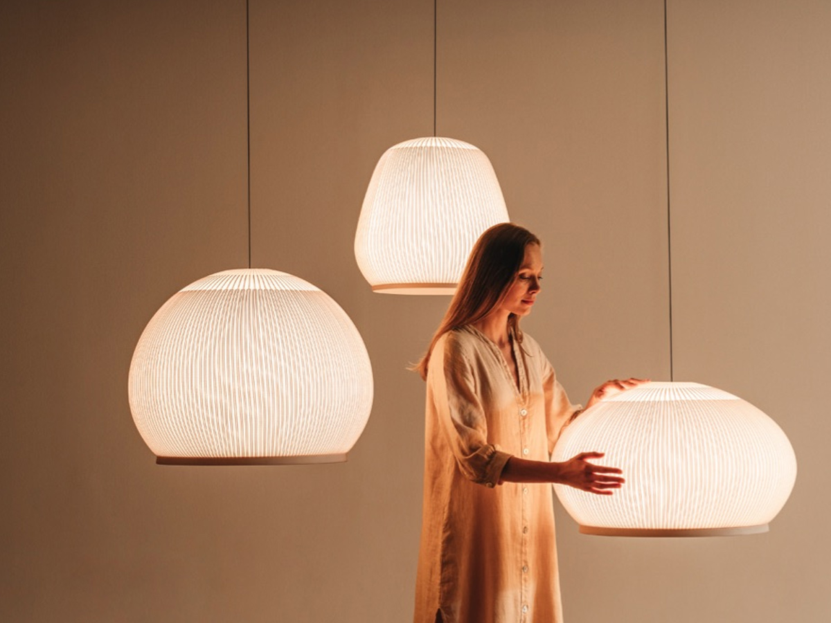 Vibia Knit Suspension Lamp O45 Cm