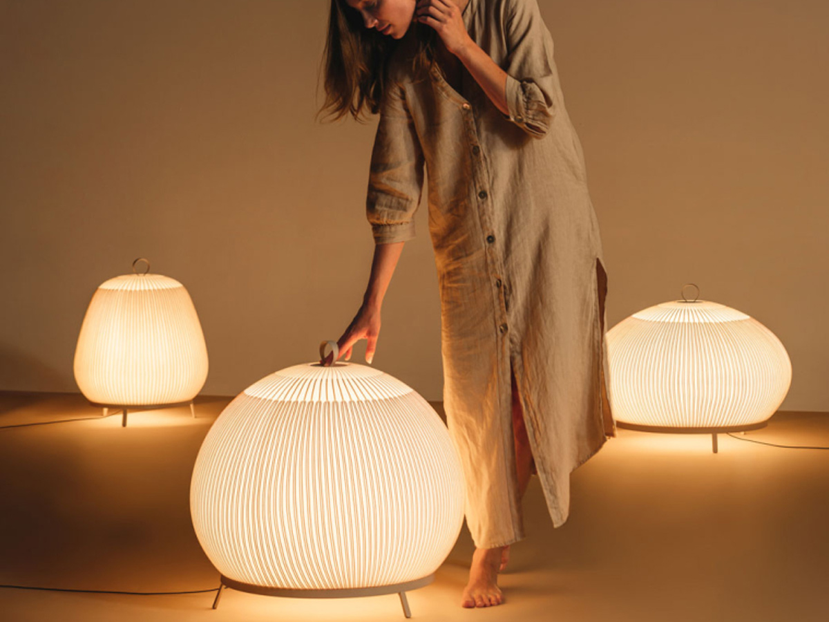 Vibia Knit Floor Lamp Low