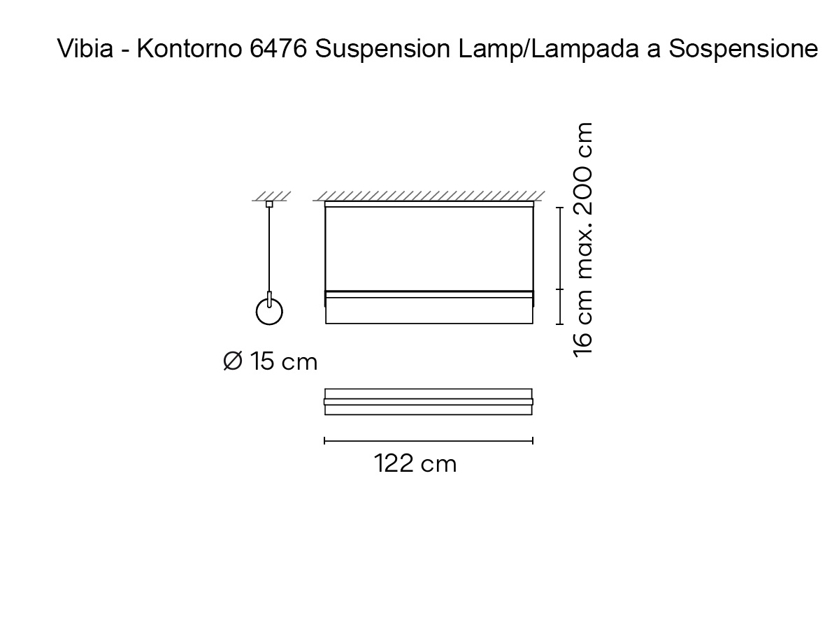 Vibia Kontorno 6476 Suspension Lamp