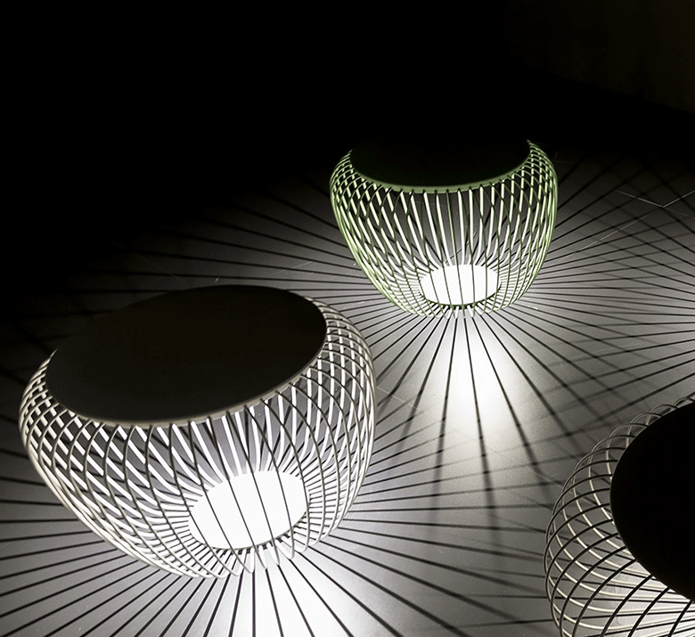 Vibia Meridiano 4710 Lamp Pouf Outdoor