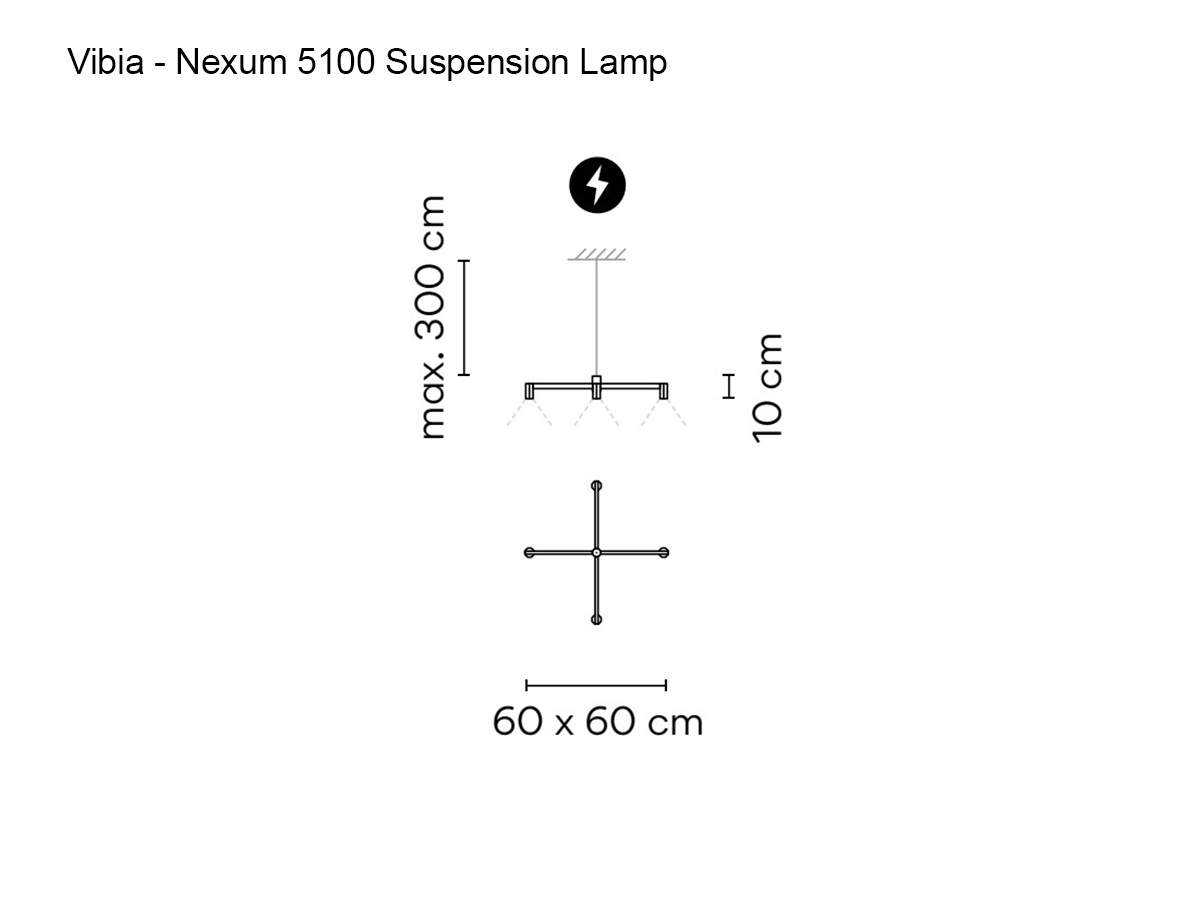 Vibia Nexum 5100 Suspension Lamp