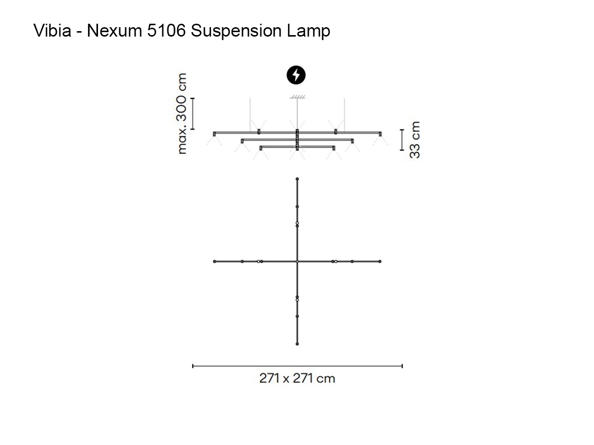 Vibia Nexum 5106 Suspension Lamp
