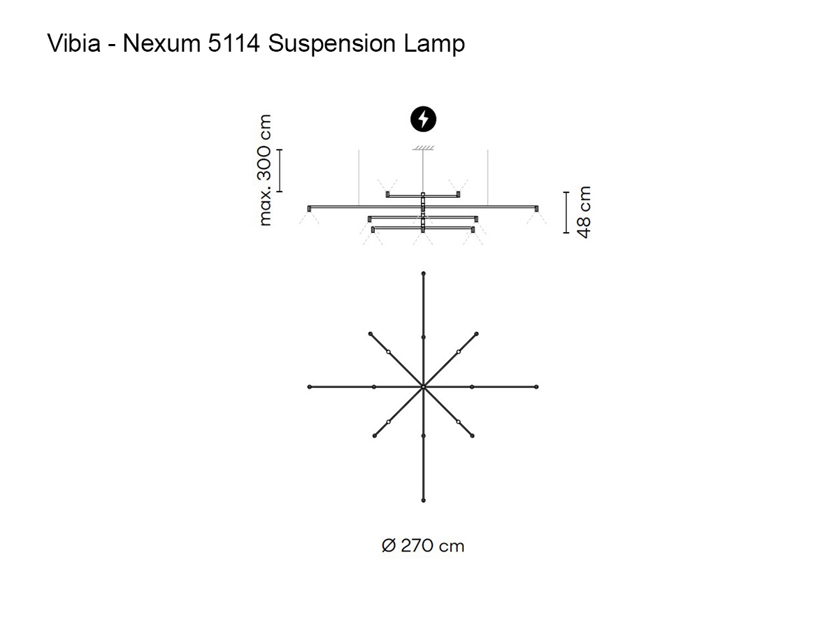Vibia Nexum 5114 Suspension Lamp