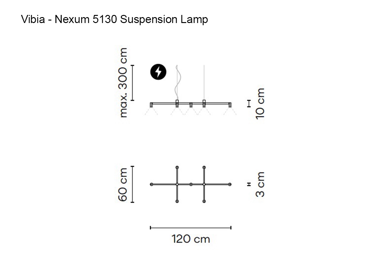 Vibia Nexum 5130 Suspension Lamp
