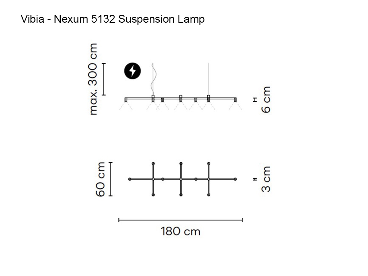 Vibia Nexum 5132 Suspension Lamp