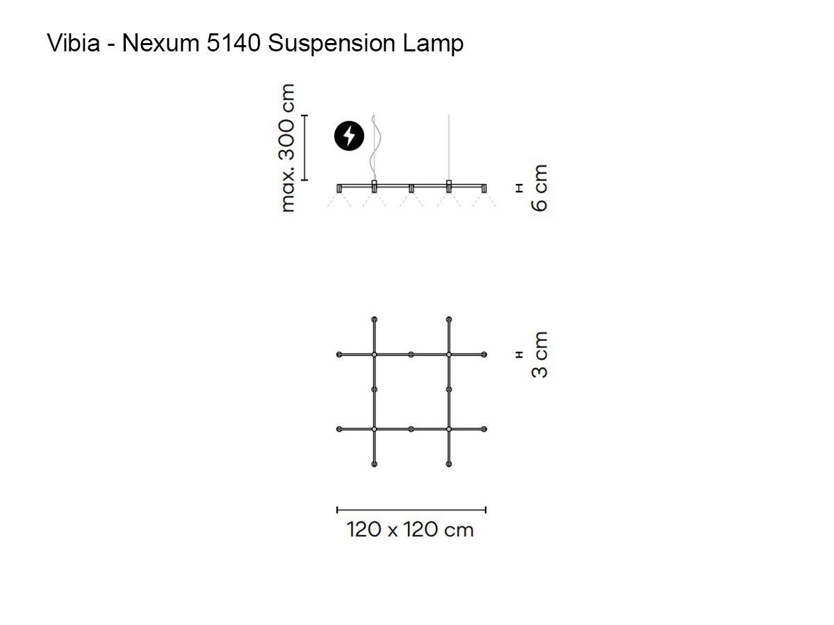 Vibia Nexum 5140 Suspension Lamp