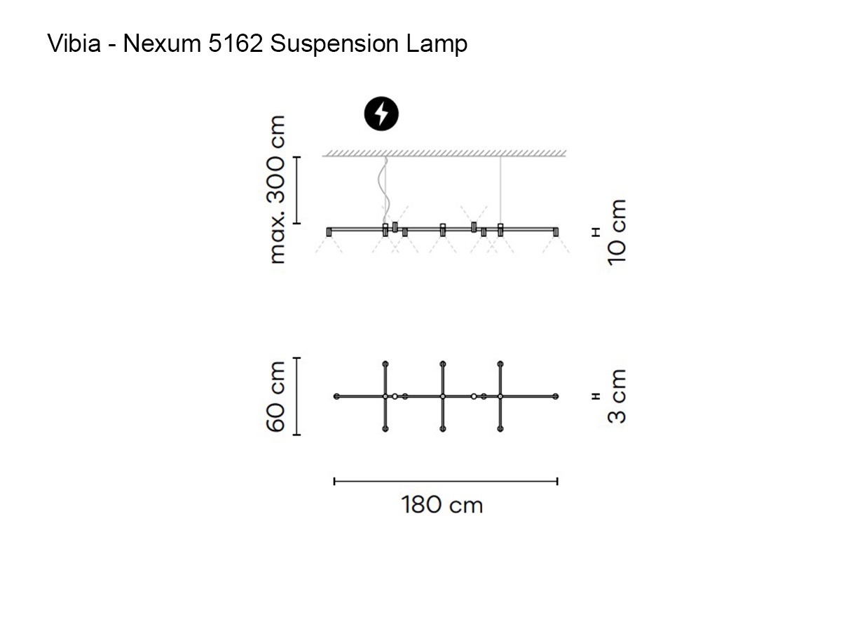 Vibia Nexum 5162 Suspension Lamp