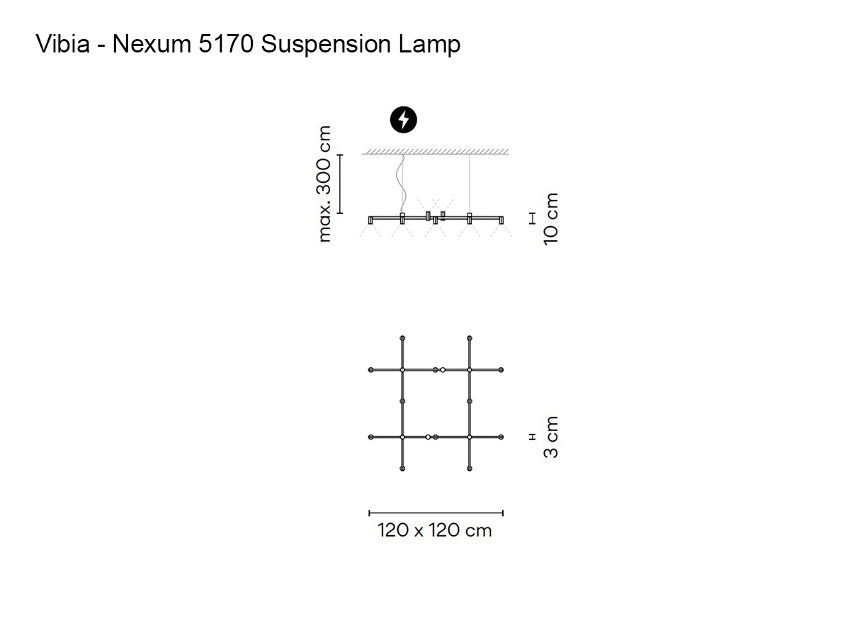 Vibia Nexum 5170 Suspension Lamp