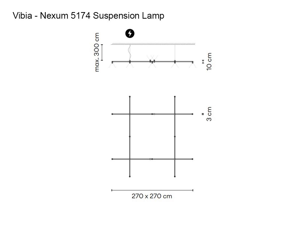 Vibia Nexum 5174 Suspension Lamp