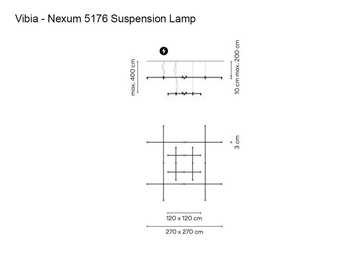 Vibia Nexum 5176 Suspension Lamp