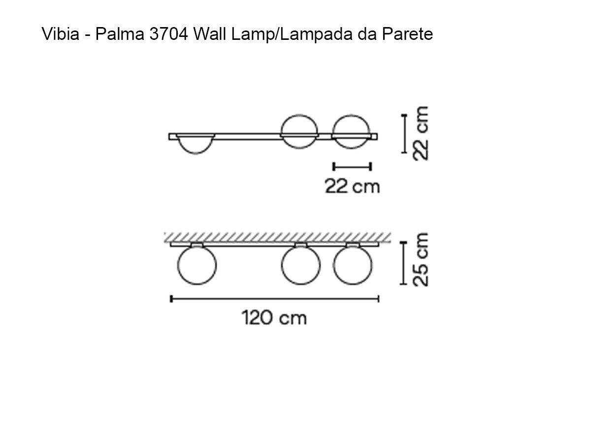 Vibia Palma 3704 Wall Lamp