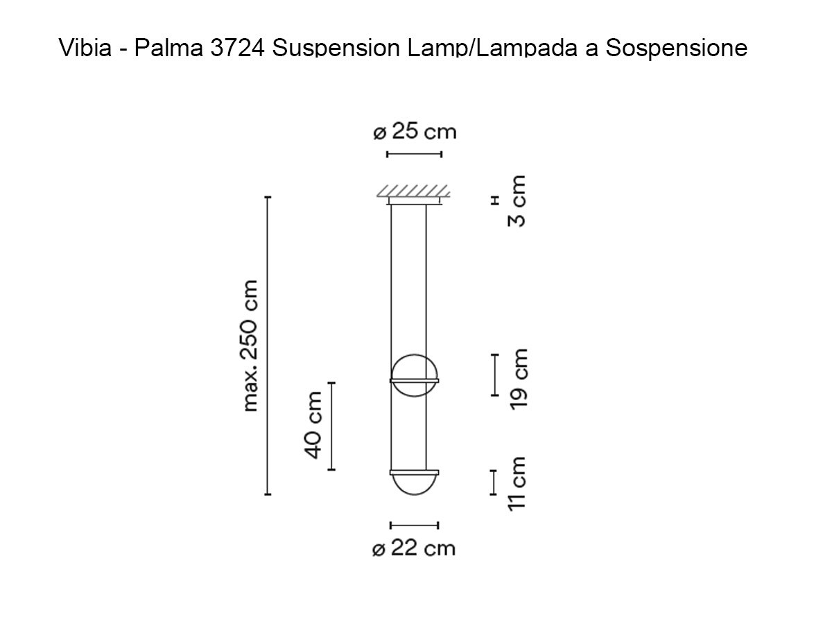 Vibia Palma 3724 Suspension Lamp
