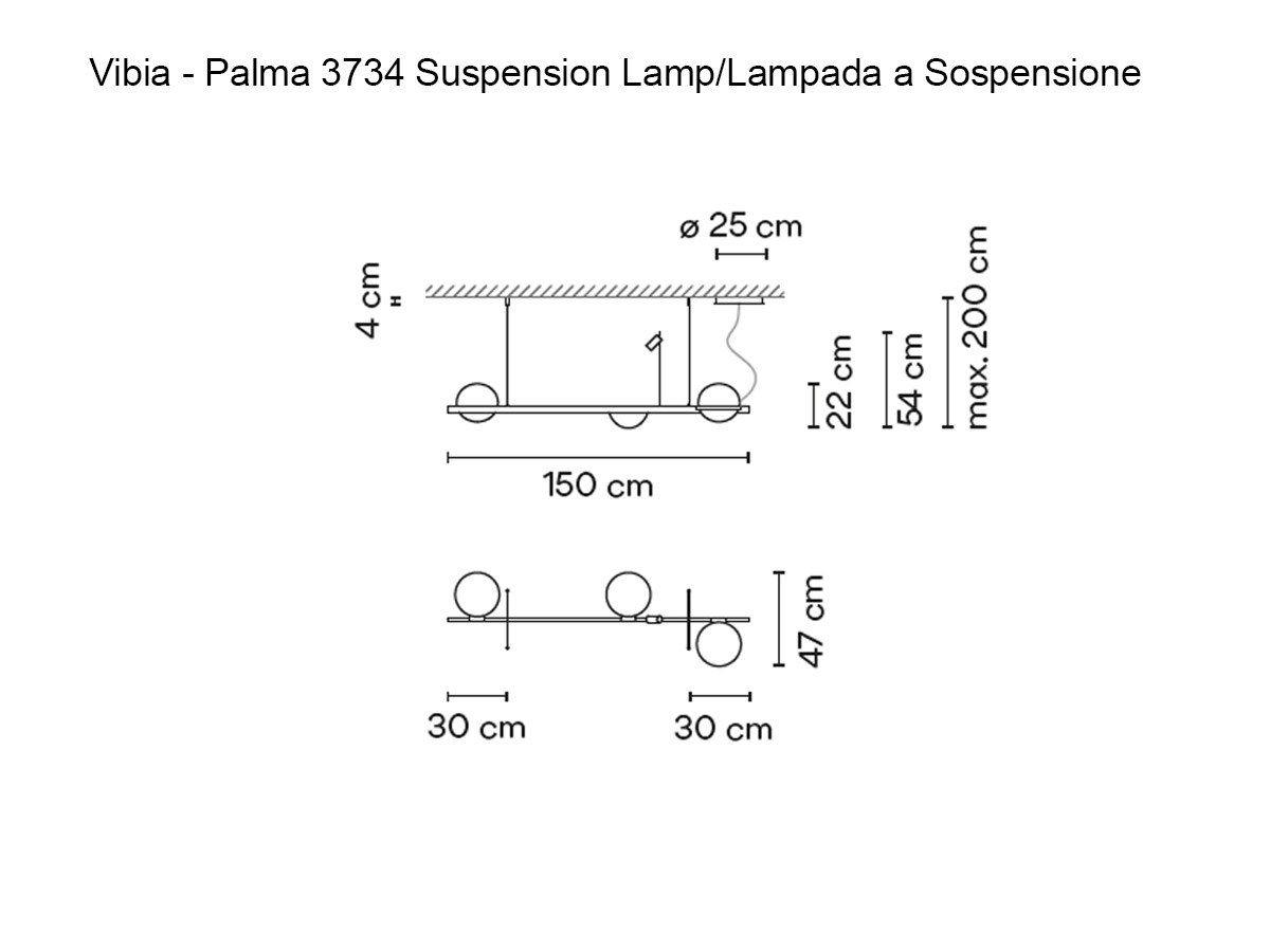 Vibia Palma 3734 Suspension Lamp