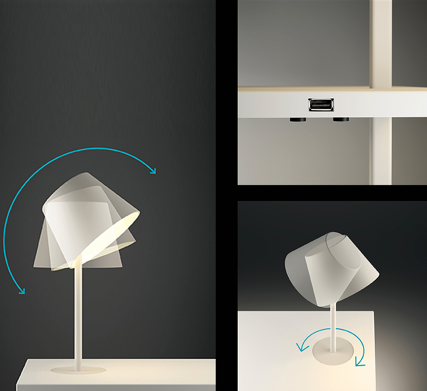 Vibia Suite Shelf Luminoso Of Wall 6027