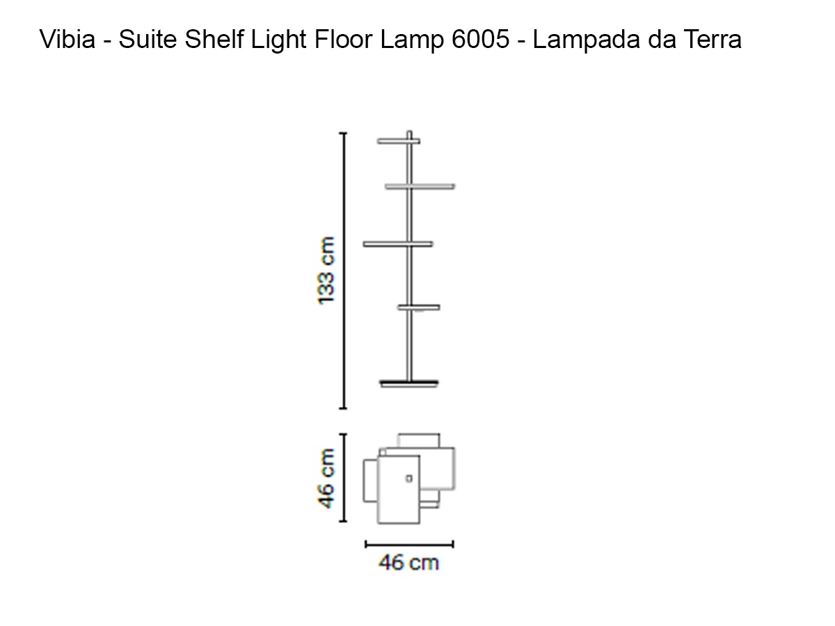 Vibia Suite 6005 Floor Lamp