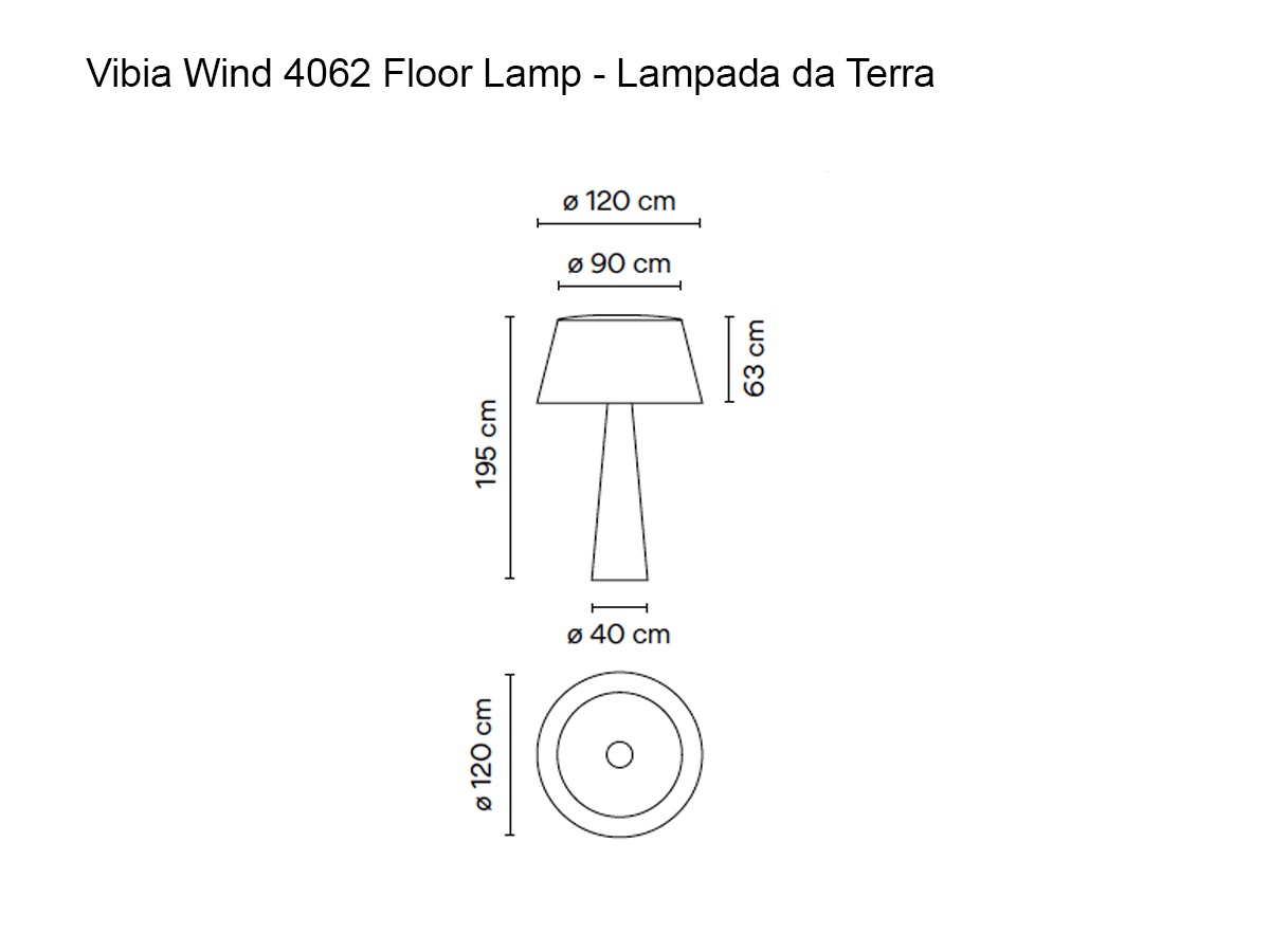 Vibia Wind 4062 Floor Lamp Outdoor
