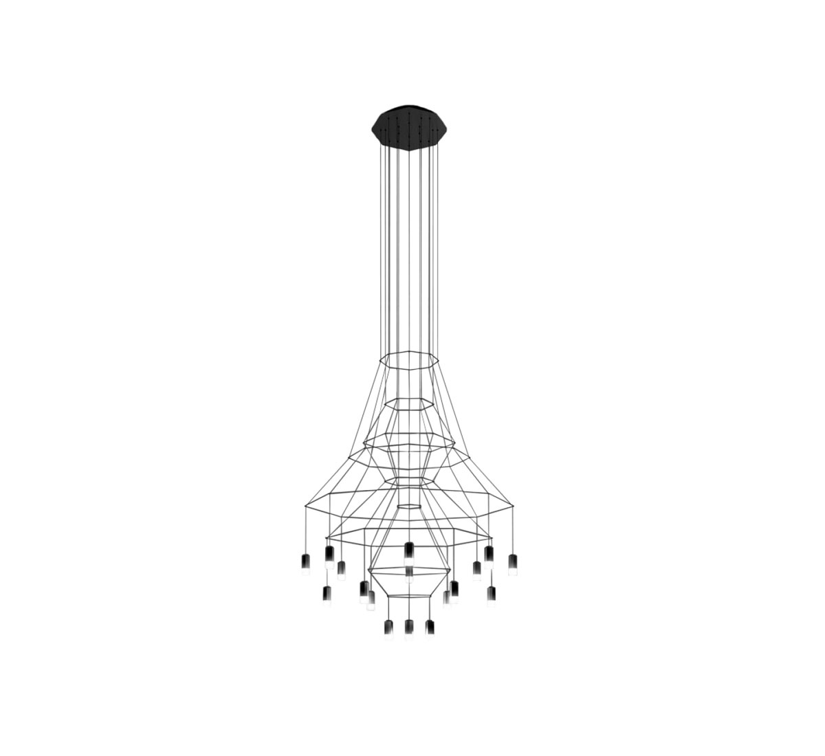 Vibia Wireflow Chandelier Suspension Lamp