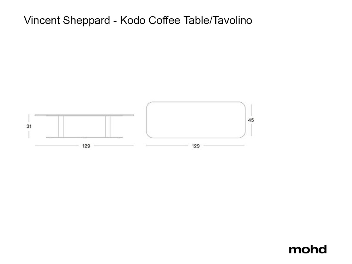Журнальный столик Vincent Sheppard Kodo