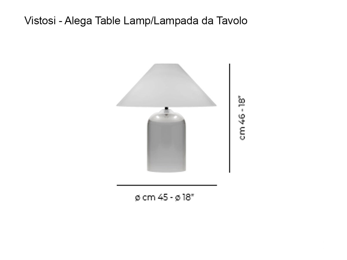 Vistosi Alega Table Lamp