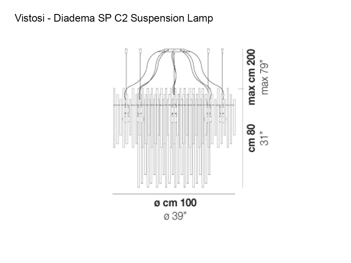 Vistosi Diadema Sp C2 Suspension Lamp
