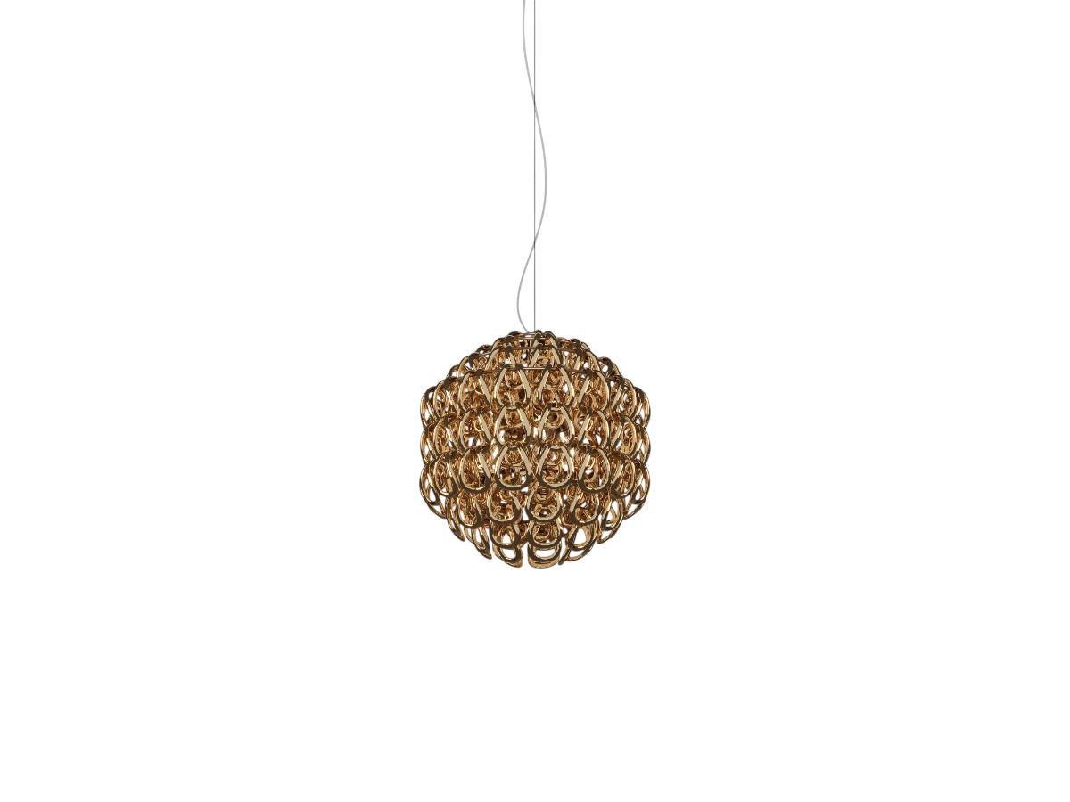 Vistosi Giogali Sp 50 Suspension Lamp Bronze Structure