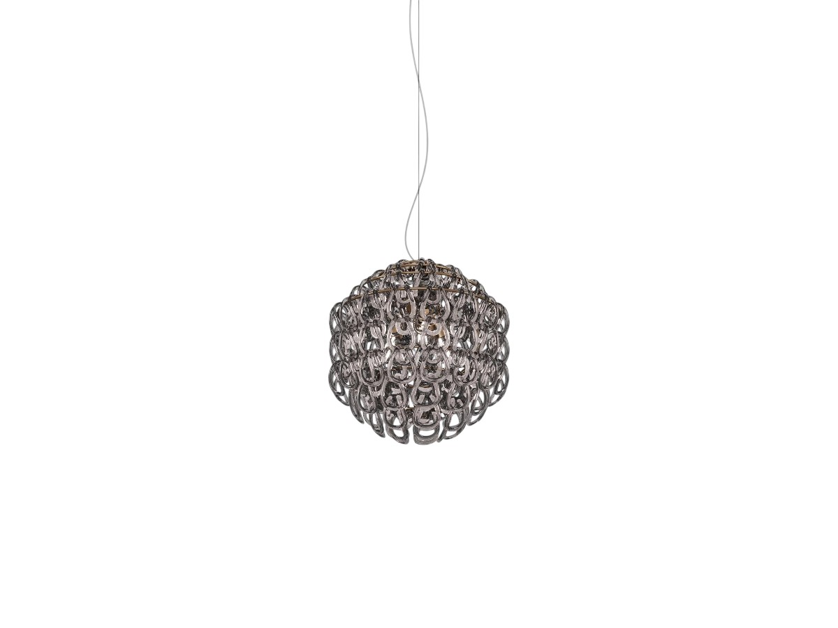 Vistosi Giogali Sp 50 Suspension Lamp Bronze Structure