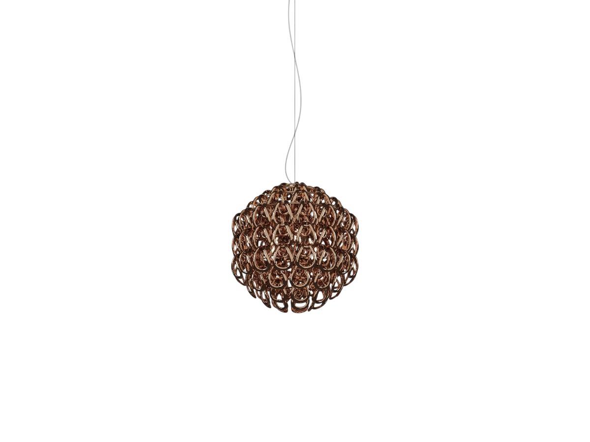 Vistosi Giogali Sp 50 Suspension Lamp Bronze Structure