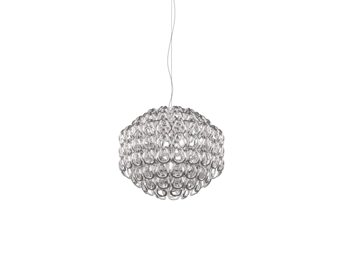 Vistosi Giogali Sp 65 Suspension Lamp Chrome Structure