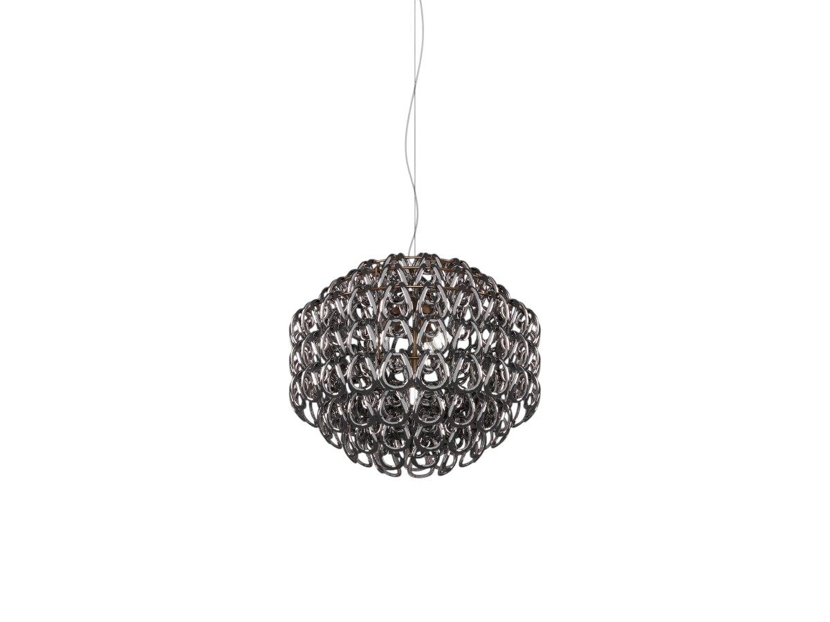 Vistosi Giogali Sp 65 Suspension Lamp Bronze Structure
